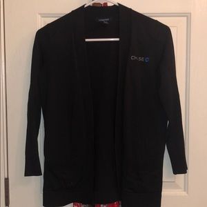 Chase uniform cardigan sweater w/pockets; XS pet